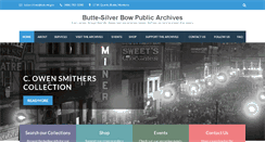 Desktop Screenshot of buttearchives.org